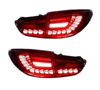 AWGNTQQ Ensemble De Feux Stop Arrière Pour Mazda Pour Atenza 2014-2019 Ensemble Feux Arrière Voiture Mise À Niveau Accessoires Dynamiques À L'échelle Du Dragon(Red one set)