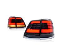 AWGNTQQ Ensemble De Feux Stop Arrière Pour Toyota Pour Land Pour Cruiser Pour LC200 2008-2015 Composants De Feu Arrière De Voiture Clignotant Dynamique À LED