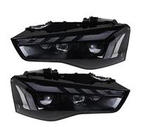 AWGNTQQ Phares Voiture Ensemble Phares À LED Angel Eye Pour A5 RS5 A5L 2012-2016(For Original Halogen)