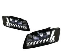 AWGNTQQ Phares Voiture Ensemble Phares LED Diurnes Doubles Pour Q5 2009-2018 Accessoires Voiture Modifiés