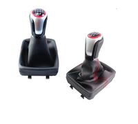 AWGNTQQ Pommeau levier vitesses manuel Levier Vitesses Manuel 5/6 Rapports Cache-poussière Pour Polo Pour 9N Pour 9N2 2002 2003 2004 2005 2006 2007 2008 2009(5 Speed)