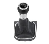 AWGNTQQ Pommeau levier vitesses manuel Pommeau Levier Vitesse Boule Pour VW Pour Golf 5/6 Pour MK5 Pour MK6 Pour R32 Pour GTI (2004-2009) Pour Scirocco (2009)(Black Line 6 Speed)