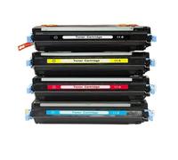 AWGSRZIU Cartouche de Toner Compatible 501A 502A 503A 504A, Compatible avec Couleur 3600N CP3505 Q6470A Q6471A Q6472A Q6473A(1 Set)