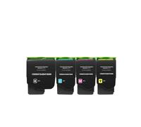 AWGSRZIU Cartouche de Toner Compatible avec C2325 C2425 C2535 MC2425 MC2535 MC2640 modèles C232HK0 C232HC0 C232HM0 C232HY0 EU EEE Suisse(C232HC0)