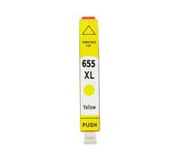 AWGSRZIU Cartouche d'encre 655XL Compatible avec Divers modèles Deskjet Ink Advantage, Dont 3525 5525 4615 4625 4525 6520 6525 6625(Yellow 1PC)