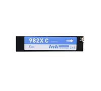 AWGSRZIU Cartouche d'encre à Jet d'encre Compatible avec HP982X, Compatible avec PageWide Enterprise Color 765dn 780dn MFP 785f 785zs(1PCS Cyan)