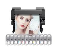 AWGSRZIU Cartouche d'encre PFI1700, Pigment 700ML, entièrement Compatible avec la série Pro 2000 4000 4000s 6000 6000s 2100 4100 6100 6100s(PM)