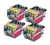 AWGSRZIU Cartouches d'encre compatibles Compatible avec imprimantes LC3211 LC3213 LC3211XL LC3213XL Compatible avec DCP-J572DW DCP-J772DW DCP-J774DW MFC-J491DW(4SET)