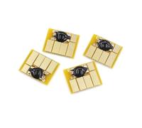 AWGSRZIU Jeu de puces de Cartouches d'encre compatibles 10 11 82, Compatible avec imprimantes Designjet 111 510 500 800 500ps 1000 1200 2000 2200 850 110(82 Chip 1set)