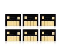 AWGSRZIU Puce de Cartouche d'encre Compatible 300ML, Compatible avec Traceurs Format HP746 746XL Compatible avec DesignJet Z6 Z9 Z9 + P2V80A P2V82A P2V83A(746 Chip- 6Color)