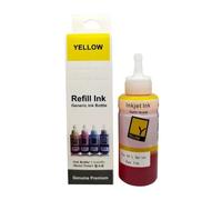 AWGSRZIU Recharge d'encre à Colorant Compatible avec Les modèles L800 L805 L810 L850 L565 L1800 L3150 L3100 L380 L100 L110, y Compris 664 672 673 T6731 T6732 T6733 T6734 T6735 T6736.(Y 1PC)