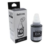 AWGSRZIU Recharge d'encre à Colorant Compatible, Compatible avec G1000 G1100 G1400 G2000 G2100 G2002 G2400 G3000 G4000 GI190 GI290 GI490 GI590 GI690 GI790 GI890 GI990(BK 135ML)