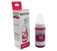 AWGSRZIU Recharge d'encre à Colorant Compatible, Compatible avec G1000 G1100 G1400 G2000 G2100 G2002 G2400 G3000 G4000 GI190 GI290 GI490 GI590 GI690 GI790 GI890 GI990(M 70ML)