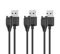 AWINNER Compatible avec les câbles de charge Garmin (lot de 3)