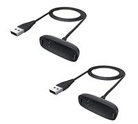 AWINNER Lot de 2 chargeurs compatibles avec Fitbit Inspire 2, station de charge avec clip de charge en plastique de qualité supérieure pour tracker d'activité Inspire 2 Health & Fitness