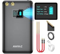 AWithZ Soudeuse par points sans fil, portable, pour batteries de 11000 mAh, LCD de 1,5", mini soudeuse par points à 99 vitesses pour réparer/remplacer/monter soi-même des batteries