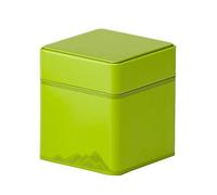 AWJUWHBJ Boîte à thé en fer blanc pour ranger les feuilles courtes/hautes, cadeau pour femme au foyer, joint en métal