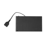 AWJUWHBJ Boîte de rangement pour piles AA à 2/3/4/6/8 emplacements avec USB pour la construction de kit d'éclairage LED avec interrupteurs pour kit d'éclairage LED, batterie USB