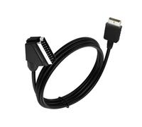 AWJUWHBJ Câble péritel AV pour consoles PS1 2 3 180 cm Vitesse rapide RVB Transmission du son Vidéo TV Connexion Compatible Gaming Péritel