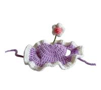 AWJUWHBJ Chapeau de dessin animé pour chiot au crochet pour chiots, accessoire photo d'anniversaire, facile à porter