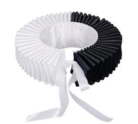 AWJUWHBJ Col amovible victorien pour un événement formel et une tenue quotidienne, tenue de clown d'Halloween, accessoires d'amélioration du cou