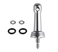 AWJUWHBJ Insertion dans/vis dans le support de moulinet de pêche Canne d'équilibre de roue de pêche en aluminium Équilibreurs de moulinet de pêche avec anneaux en caoutchouc Équipement de pêcheurs