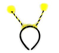 AWJUWHBJ Joli anneau à cheveux en forme d'abeille mignon pour diffusion en direct Cosplay fête costume pour adolescentes femmes bandeaux pour femme bandeau en forme de bandeau Halloween avec décors