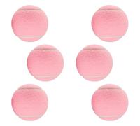 AWJUWHBJ Lot de 2/6 balles d'entraînement de tennis haute résistance pour athlètes professionnels et joueurs occasionnels