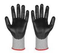 AWJUWHBJ Lot de 2 gants de travail HPPE à prise en main flexible haute performance pour ouvriers de construction dans un environnement exigeant et une tâche - 2 gants résistants à l'abrasion