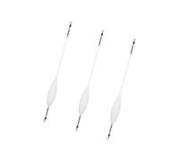 AWJUWHBJ Lot de 3 flotteurs flottants en acrylique en forme de bombard - 12/15/20/30/40 g - Pour pêche à long lancer - Facile à transporter