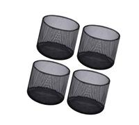 AWJUWHBJ Lot de 4 sacs de plantation aquatiques réutilisables en maille pour jardin, étang, pots de plantes respirants, carrés/ronds pour tourbières terrestres et aquatiques