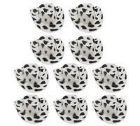 AWJUWHBJ Lot de 5/10 chapeaux de cowboy occidentaux pour jeux de simulation, décoration de cowboy pour décorer des poupées miniatures, des petits jouets de fête