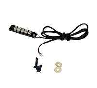 AWJUWHBJ MultiFan Hub de ventilateur d'extension pour PC 5 voies 2 broches pour améliorer la gestion des flux d'air et le câblage organisé