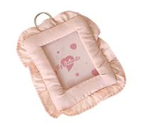 AWJUWHBJ Petit coussin décoratif avec crochet pour le rangement des impressions, étui multifonction pour cartes, accessoire à suspendre au mur, adorable pendentif en tissu pour photos, C, One Size