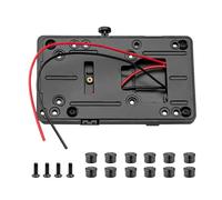 AWJUWHBJ Plaque de batterie V entrée 14,8 V à dégagement rapide avec sortie D-Tap pour photographie et vidéographie Câble d'alimentation
