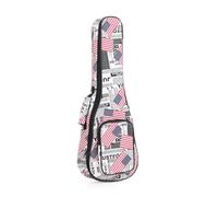 AWJUWHBJ Sac à dos pour ukulélé de 58,4 cm avec bretelles ergonomiques en nylon et texture éponge pour les spectacles en plein air et le voyage Sac à dos pour ukulélé