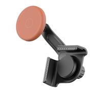 AWJUWHBJ Support de téléphone pour tableau de bord avec base rotative et silicone souple - Convient pour les écrans de voiture - Prise en main sûre - Plusieurs axes - Support de téléphone réglable
