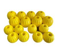 Awkvuty Lot de 16 balles interactives pour chien en mousse EVA pour mâcheurs agressifs, durables, haute élasticité, balle interactive pour le dressage, flotte dans l'eau (8 pièces de 8 pièces, 8