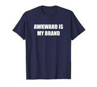 Awkward est ma Marque T-Shirt, Homme, Bleu Marine, 6XL