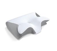 Awlve Cervimed Oreiller Médical Ergonomique, Oreiller Memoire Forme pour Dormir sur Le Dos Et sur Le Côté Prévenir Apnée du Sommeil (Gris)