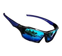 Awlve Lenoir | Lunettes De Soleil Pulse Unisex - Lunettes Polarisantes Peche Pour Sport & Conduite Léger Résistantes (Bleu)