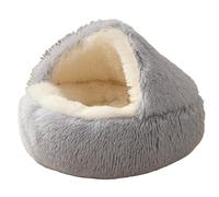 Awlve Lit Cocon Thérapeutique Pilcozy pour Chat et Petit Chien, Transformez L’hypervigilance en Sommeil Profond (Gris,M(65CM))