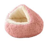 Awlve Lit Cocon Thérapeutique Pilcozy pour Chat et Petit Chien, Transformez L’hypervigilance en Sommeil Profond (XL(100CM),Rose)