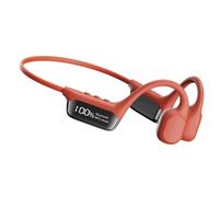 Awlve Luvant Bone Conduction Headphones | Casque Luvant Audio, Écouteurs Conduction Osseuse sans Fil Étanches, écouteurs De Sport à Oreille Ouverte pour Nager (Rouge)