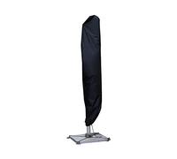 Awnic Housses pour Parasols de Jardin Exterieur Imperméable, Résistant Aux UV et à la Déchirure en Toile Oxford Housse Parasol Deporte 4x3m Noire 265cmx40/50cm