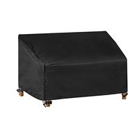 Awnic Housse de Protection pour Banc de Jardin étanche 210D 3 Places 160 x 70 x 60/88 cm