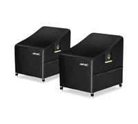 Awnic Lot de 2 Housses de Protection pour Chaise de Jardin - Tissu Oxford imperméable et indéchirable - Polyester 420D - 65 x 75 x 85/120 cm