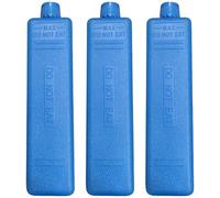 AwnsIMfreien Blocs de Glace, 3 Blocs de congélation Longue durée 200 ML, Glace Portables réutilisables pour congélateur, Garder au Frais pour Aliments, Boissons, réfrigérateur, Ventilateur climatis