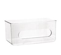 AwnsIMfreien Distributeur de sacs poubelles, distributeur de supports sacs poubelles en plastique transparent à montage mural pour fournitures cuisine et salle bains, support rouleau