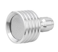 AwnsIMfreien Embouts de Nettoyeur Haute Pression, buse de Nettoyeur Haute Pression en Acier Inoxydable, Embouts Buses Multifonctions résistants aux éclaboussures pour Voitures Jardin Urbain, Buses